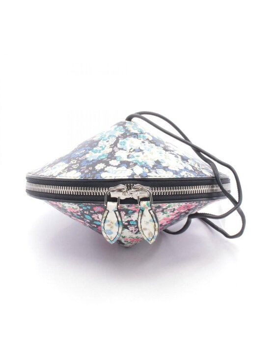 Louis Vuitton Handbags - Louis Vuitton Shoulder Bag Tupi Floral Pattern Leather Black Multicolor